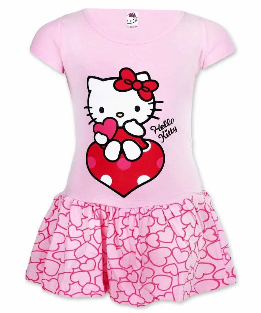 Девушка хеллоу китти. Sanrio hello Kitty платье. Хеллоу Китти в платье. Детское платье Хелло Китти. Детское платье с Хеллоу Китти.