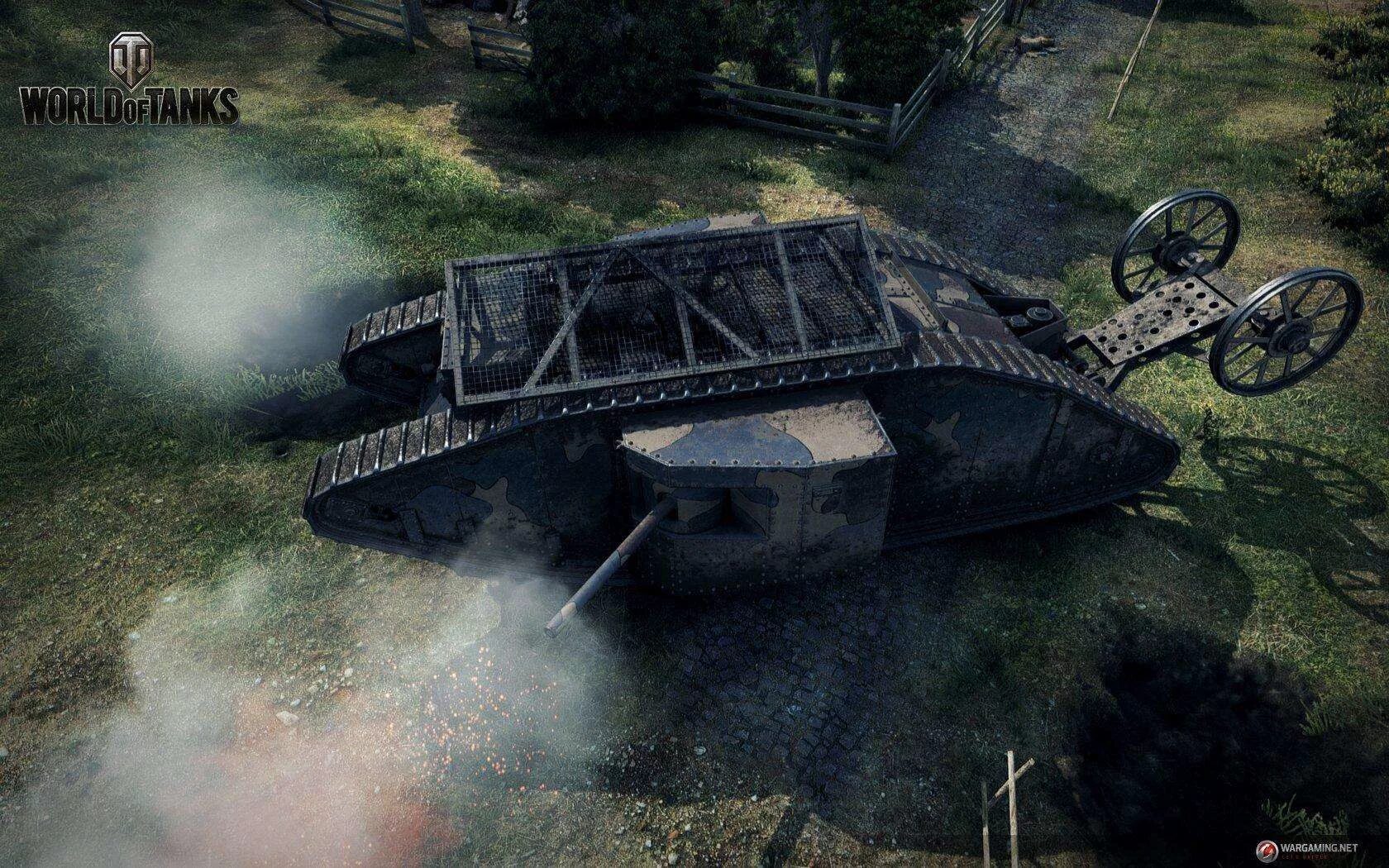 Необычные танки в World of Tanks Blitz.