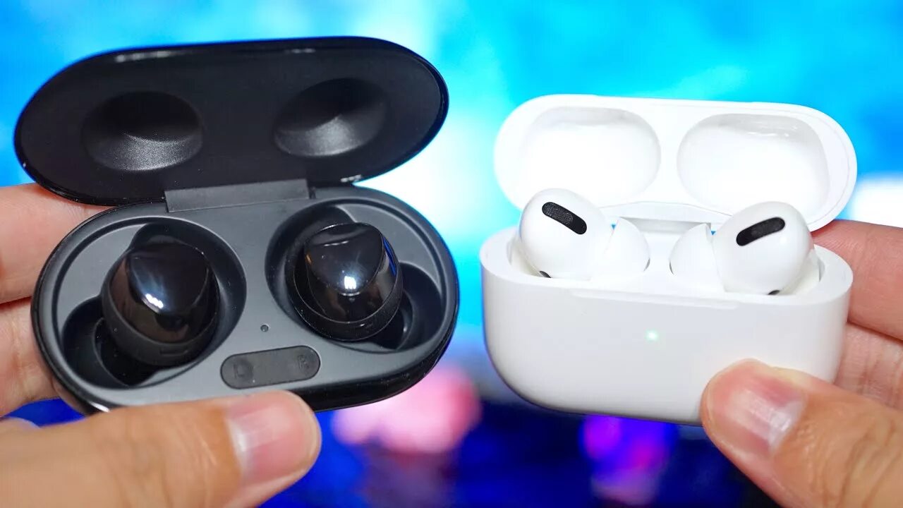 Samsung Galaxy Buds Pro vs AIRPODS Pro. Samsung Buds vs AIRPODS. Samsung Buds 2 vs AIRPODS Pro. AIRPODS Pro Samsung Buds Pro. Сравнение galaxy buds