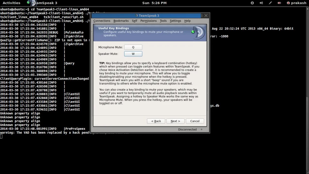 Ubuntu forwarding