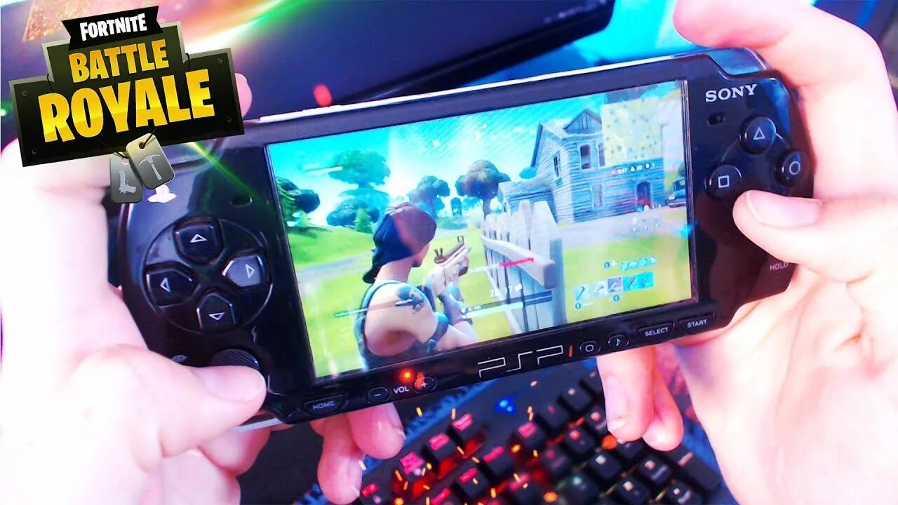 PSP Sony Fortnite. PSP игры. Игра ФОРТНАЙТ на ПСП. Игровая приставка PSP fortnate.