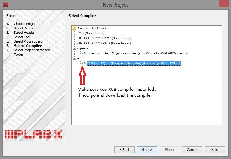 Compiler not found