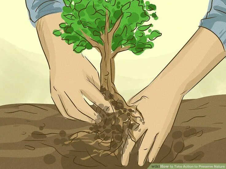How can people save natural resources