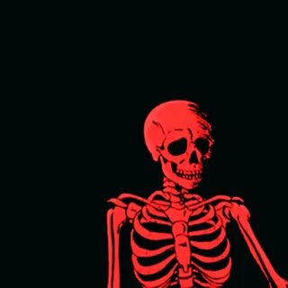 Red skeletons