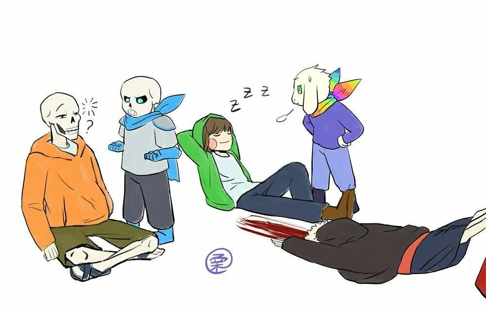 Undertale x child reader