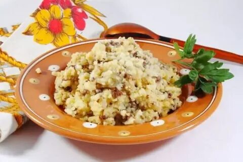 Пшено с мясом