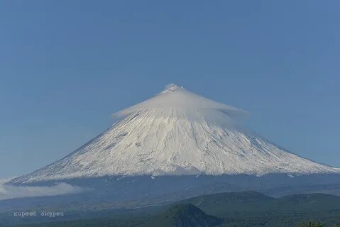 Самый большой действующий вулкан ключевская сопка