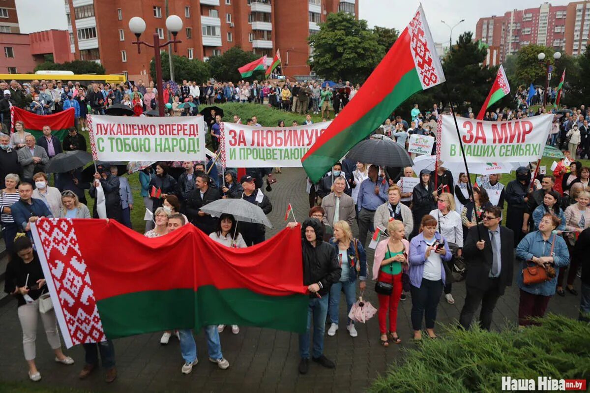 Митинги в белоруссии