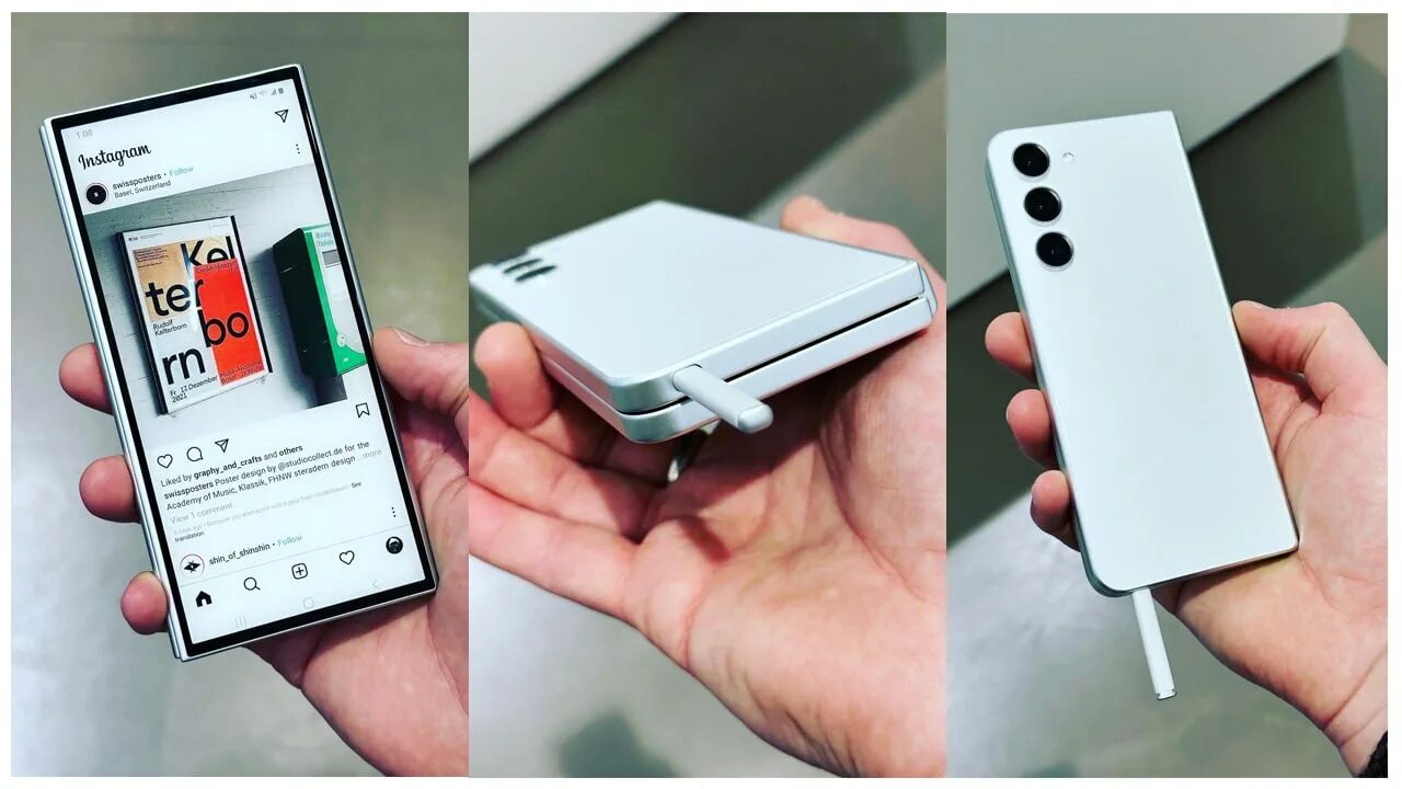 Смартфон Samsung Galaxy Z Fold 6 5G 12/512GB серый (SM-F956BZSCCAU) - купить в P