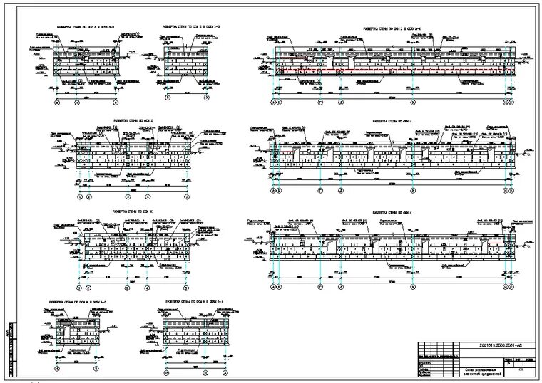 развертка по осям