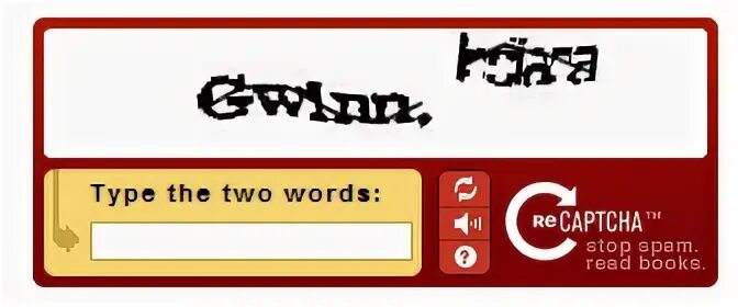 Captcha код ссылки
