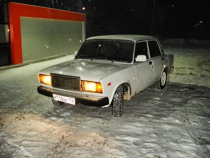 Ваз 2107 зимой