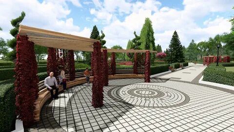 Городской парк примеры