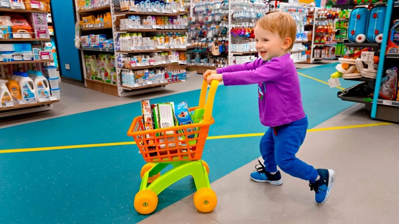 Lets child. Funny Baby Diana doing shopping supermarket Song for children. Groceries for Five Kids. Vania Mania Kids g Major 16. Funny Baby doing shopping supermarket Song for children Pretend Play Kids Video.