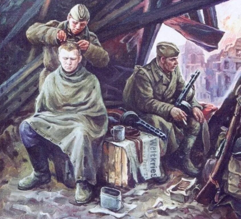 Произведения во время войны