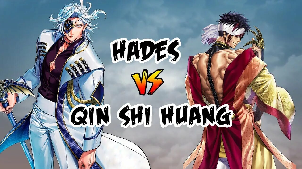 Повесть о конце света цинь. Hades vs. Qin Shi Huang. Record of Ragnarok аид. Qin Shi Huang Valkyrie Shuumatsu. Hades record of Ragnarok.