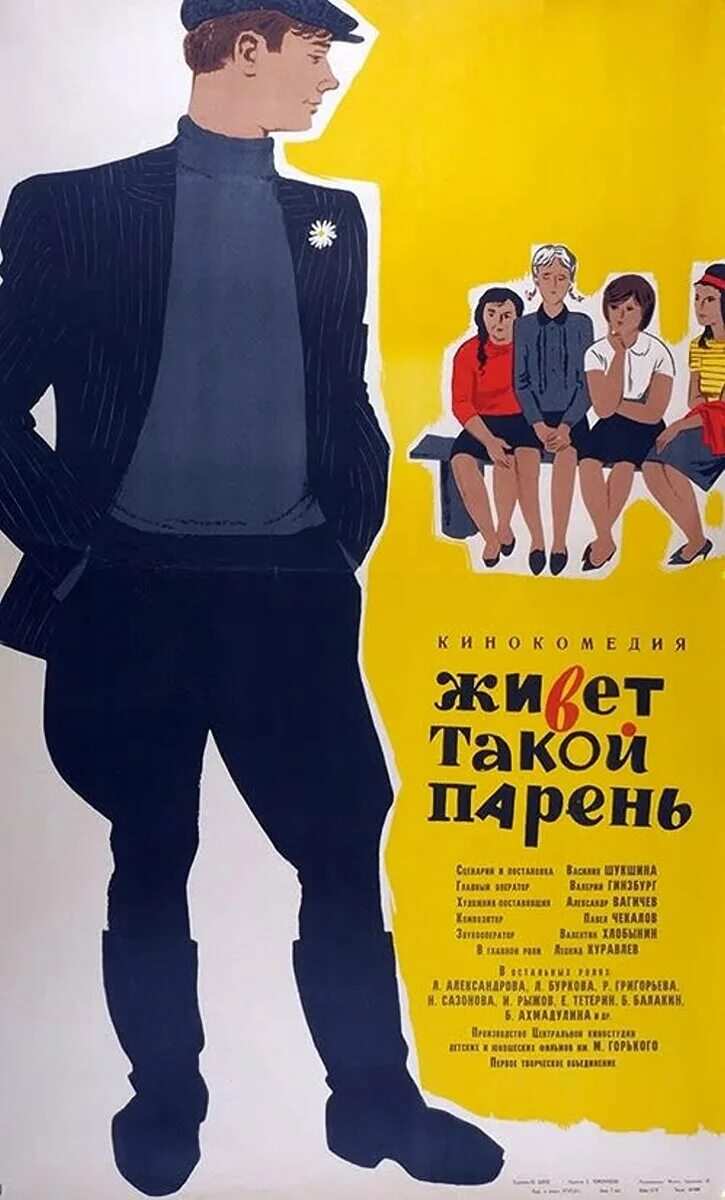 Живет такой парень краткое содержание. Живет такой парень (1964). Живет такой парень (1964) Постер.