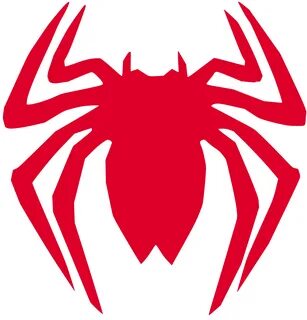 spiderman back symbol