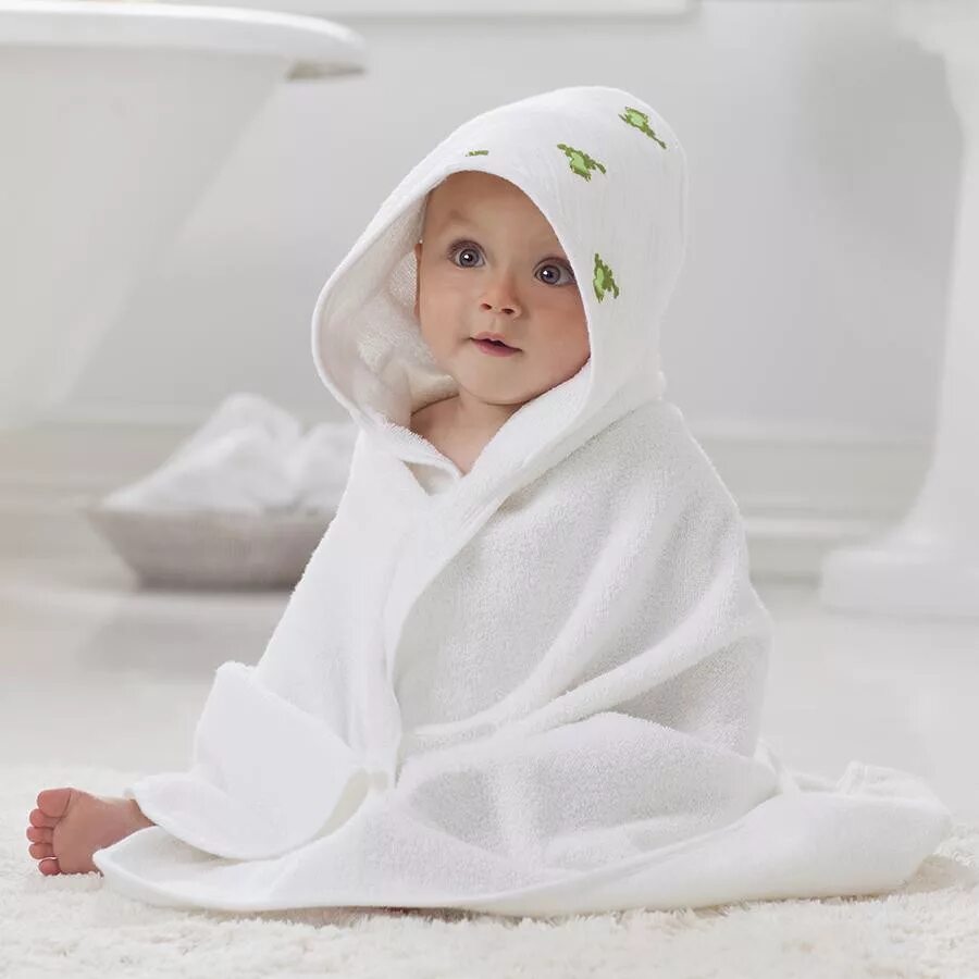 Полотенце с капюшоном для новорожденных