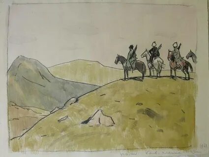Нарисовать рисунок к рассказу кавказский пленник