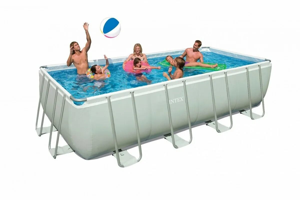 Intex rectangular frame pool. Бассейн intex 549x274x132. бассейн intex prism frame 26776. каркасный бассейн intex ultra frame 28350. бассейн интекс 400х200х100.