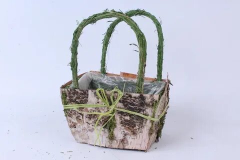 Корзина из веток своими руками