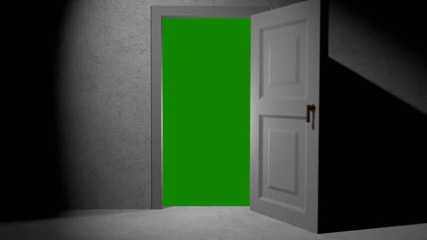Дверь хромакей. Хромакей открывающаяся дверь. Дверь Greenscreen. Открытая дверь на зеленом фоне.