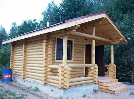 Бани из бруса самара