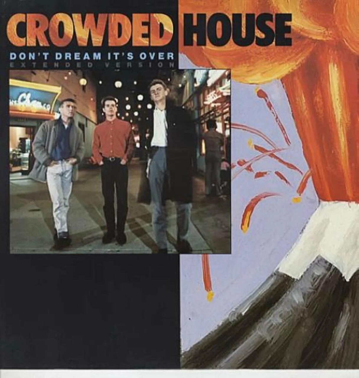 Песня don t dream over. Crowded House 1986. Crowded House crowded House 1986. Crowded House обложки. Crowded House обложки альбомов.