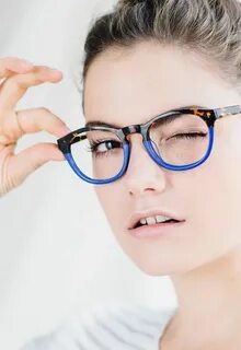 Blue eyes glasses