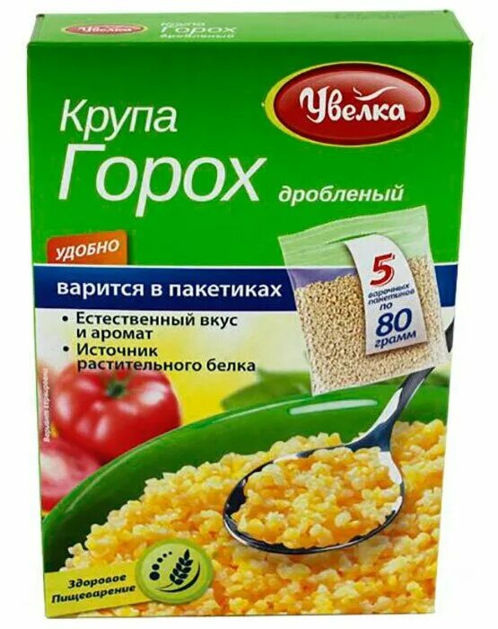 измельченный горох. крупа увелка пшеничная (5 пакетиков*80гр) *6. горох желтый дробленый. крупа круглая плоская. крупа увелка горох колотый 800г.