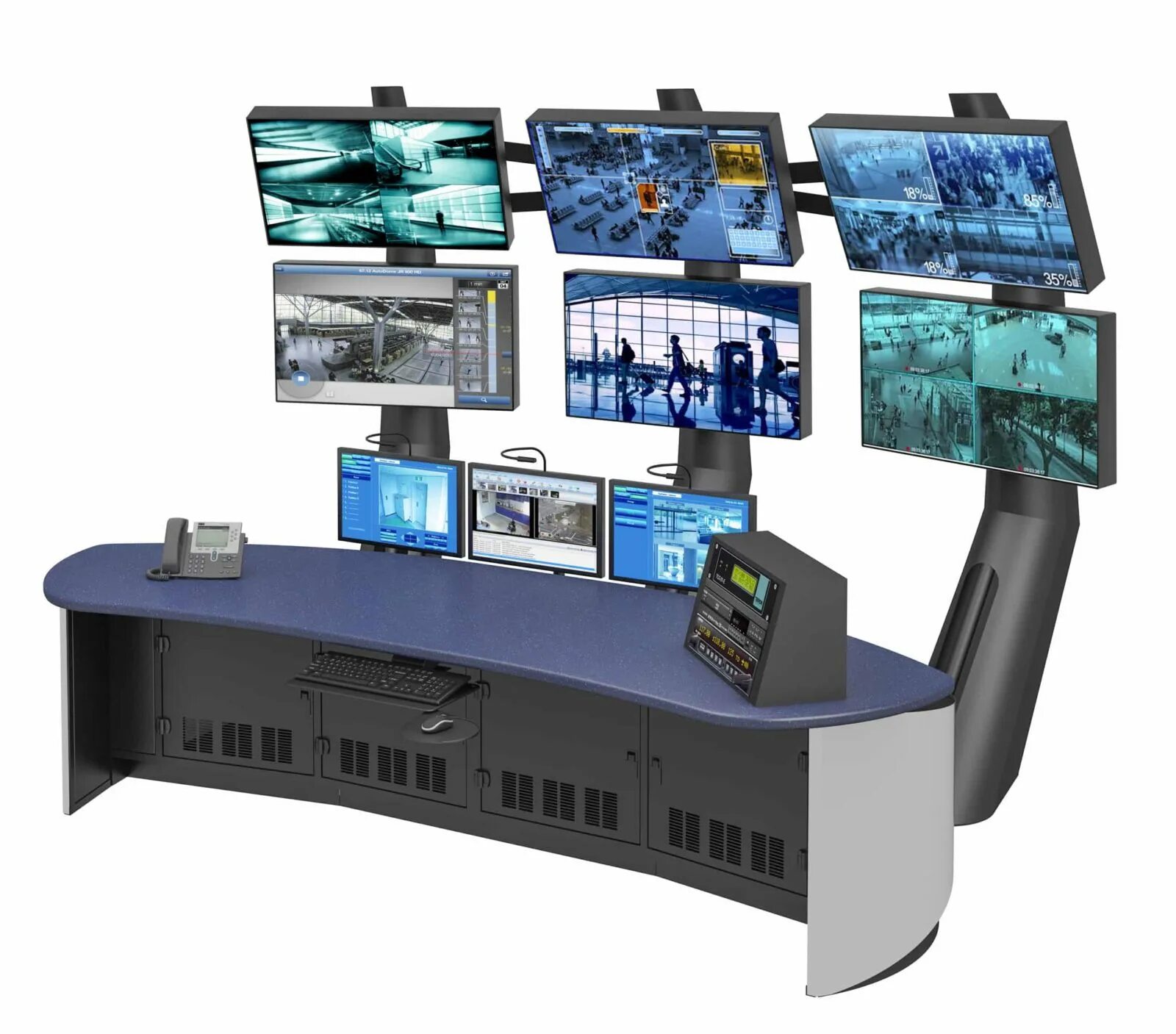 Control consoles