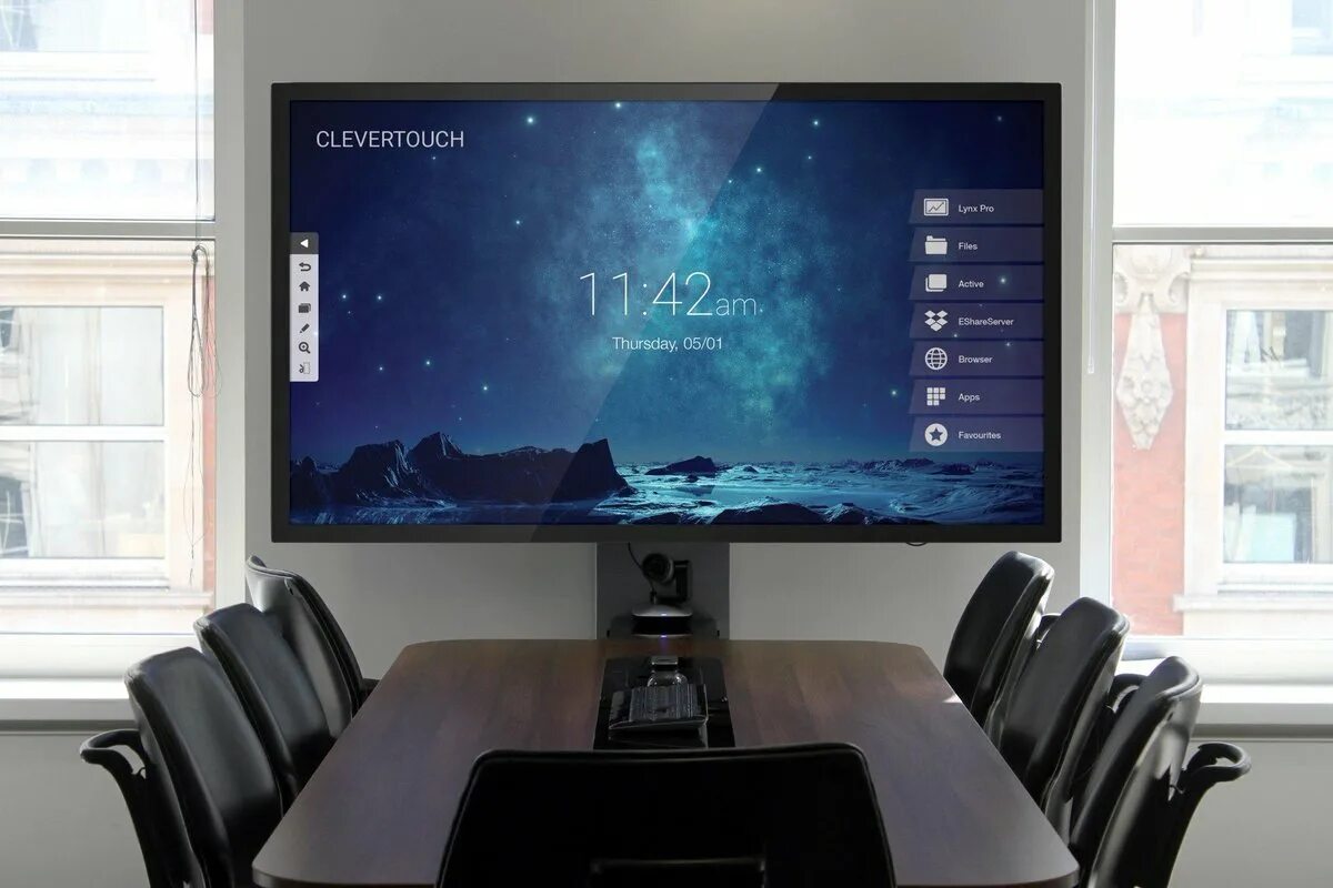 Интерактивная доска Clevertouch. Clevertouch Plus Series High Precision 65″. Clevertouch Pro. Интерактивная панель. Экранные панели