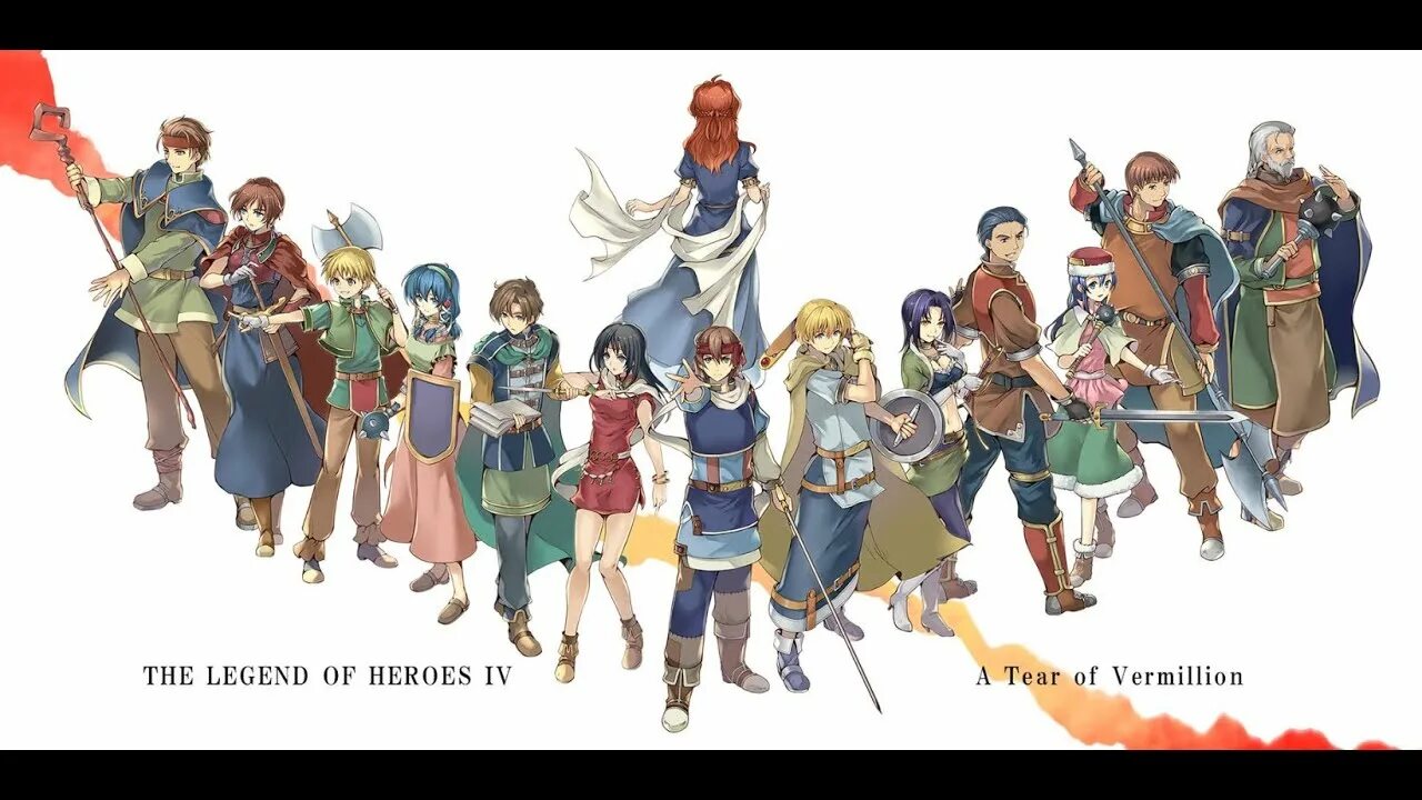 Legend of heroes 4. The legend of heroes: a tear of vermillion.
