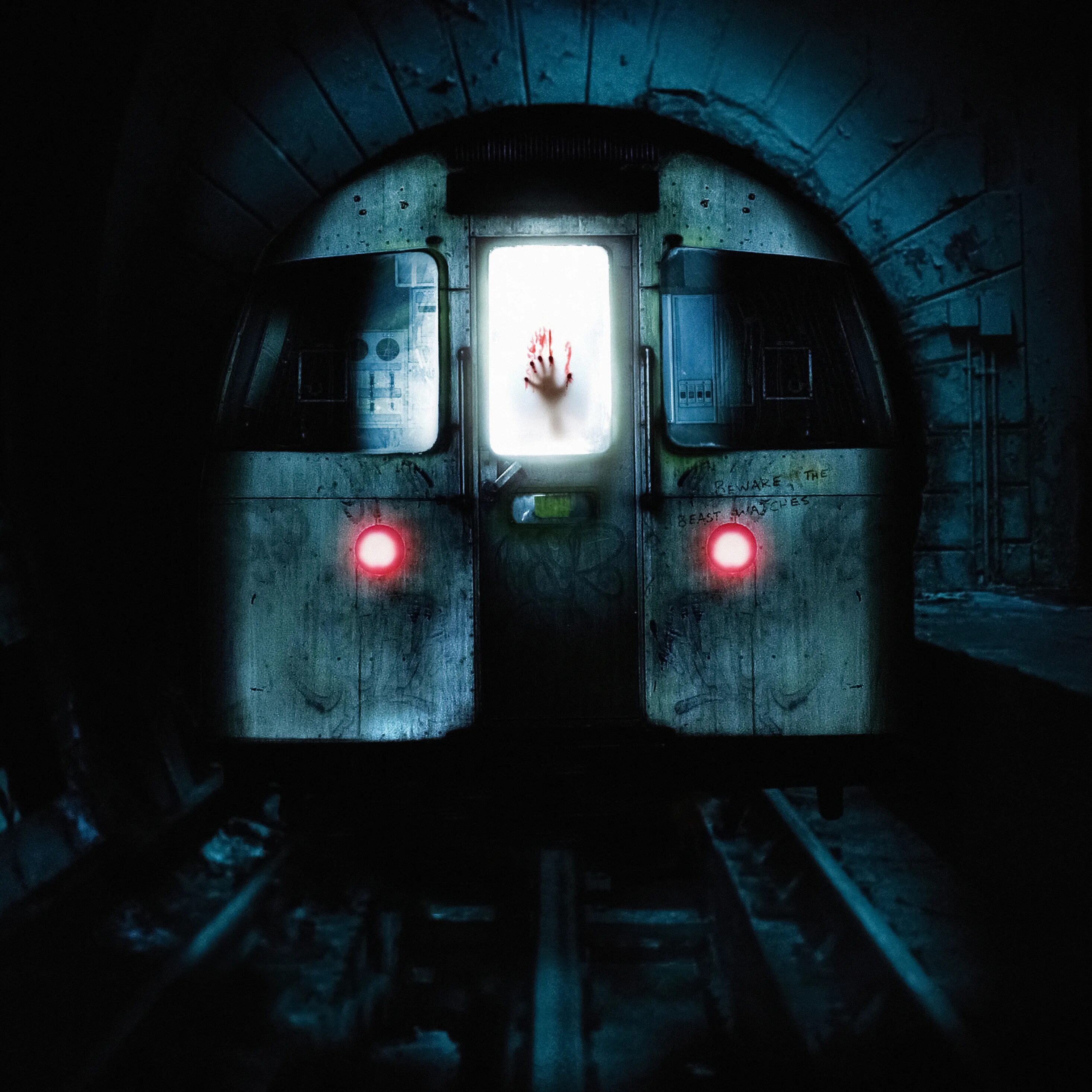 Поезд призрак в Московском метро. Включи страшную станцию