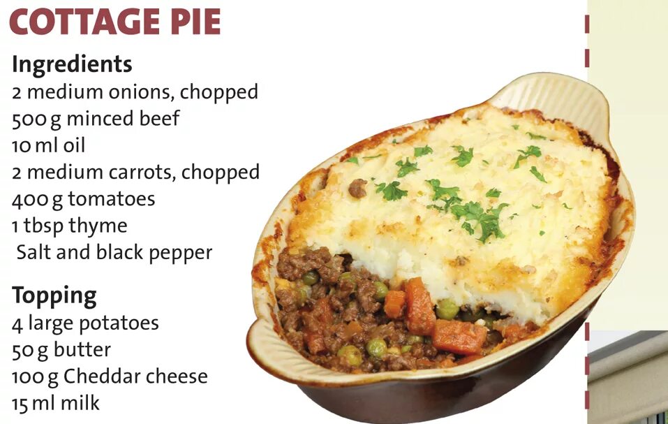 Pie перевод на русский. Cottage pie ирландия.