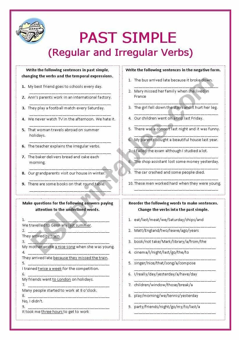 Past simple regular and irregular. Past simple regular and irregular