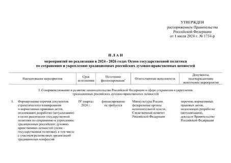 Постановление правительства 2027