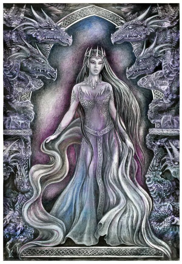Дева дракон в 2024 году. Славянская богиня Марена. Морена богиня.