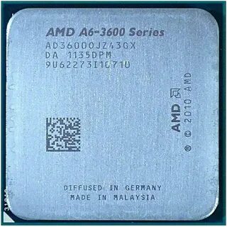 Характеристики процессора amd a6