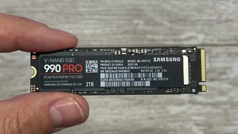 Ssd m2 990 pro 2tb