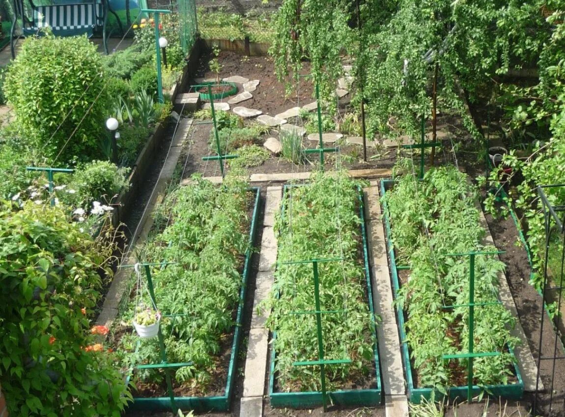 Распланировать огород. Распланировать огород. Обустроить огород. Распланировать огород. Грядки-клумбы мавританский дворик.