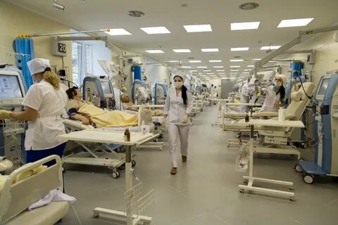 Открытие областной больницы