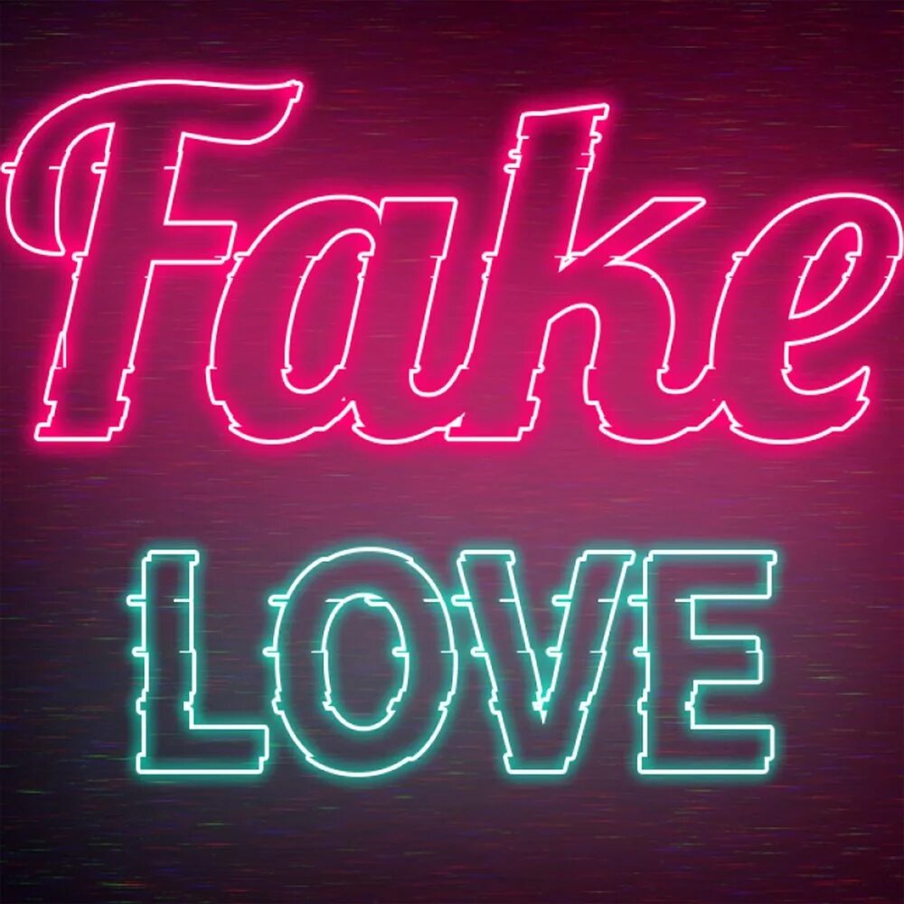 Надпись фейковую электронную. Fake love обложка. Fake love обложка. Bts i'm fine save me. Bts fake love обои.