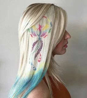 Painted hair