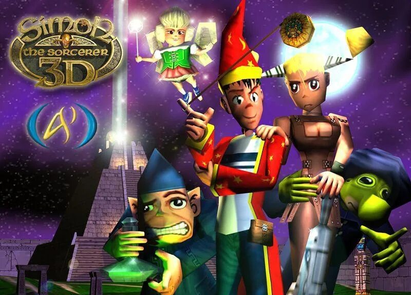 Simon the sorcerer. Simon the Sorcerer 3d. Simon the Sorcerer 3d игра. Simon the Sorcerer 3d 2002. SG Simon game.