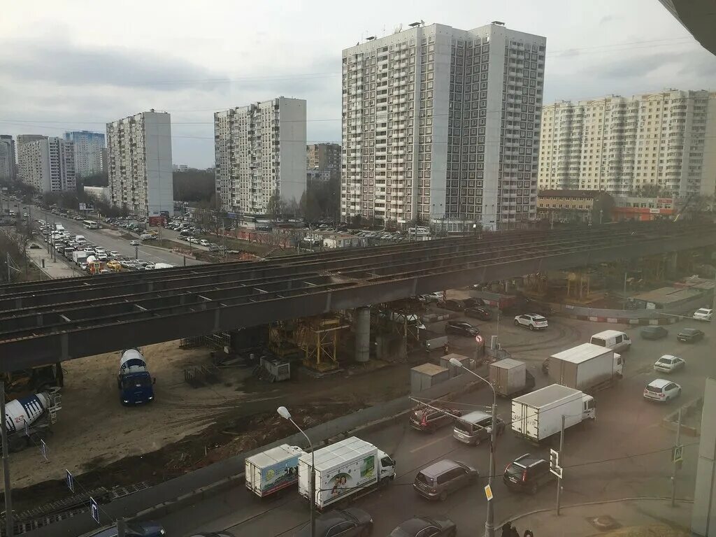Открылась эстакада на пересечении Варшавского шоссе и Балаклавского проспекта - 