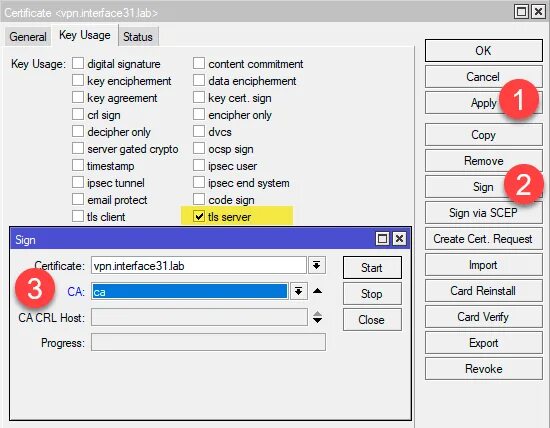 Vpn gui. Сертификат микротик. Ikev2 VPN. USG 300 VPN ikev2 настройка.