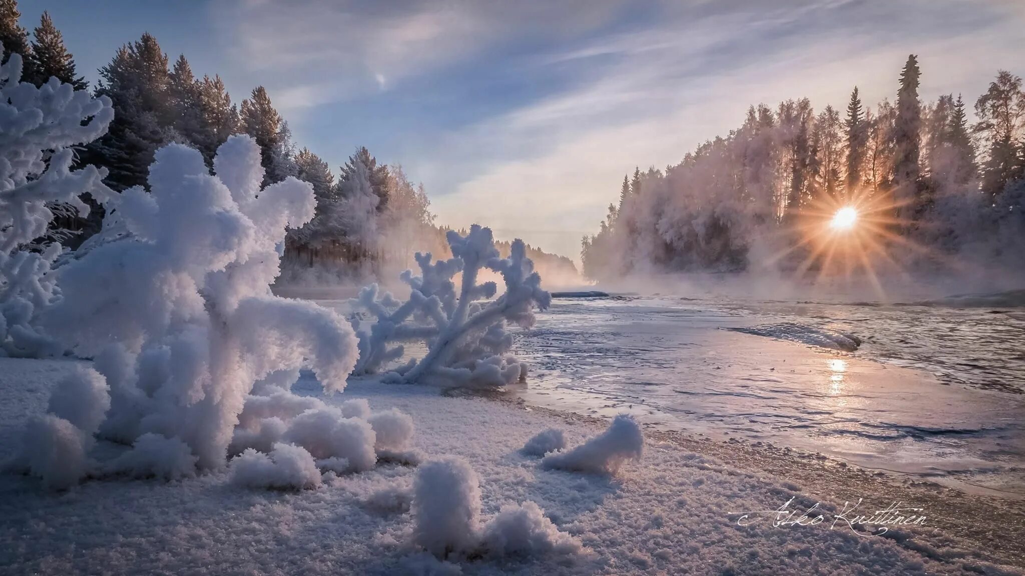 Snow is beautiful. Финский фотограф Asko Kuittinen. Зимняя сказка финского фотографа Asko Kuittinen.. Пушистый снег. Морозный воздух.