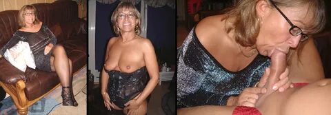 Mature Wife Dressed Undressed Blowjob